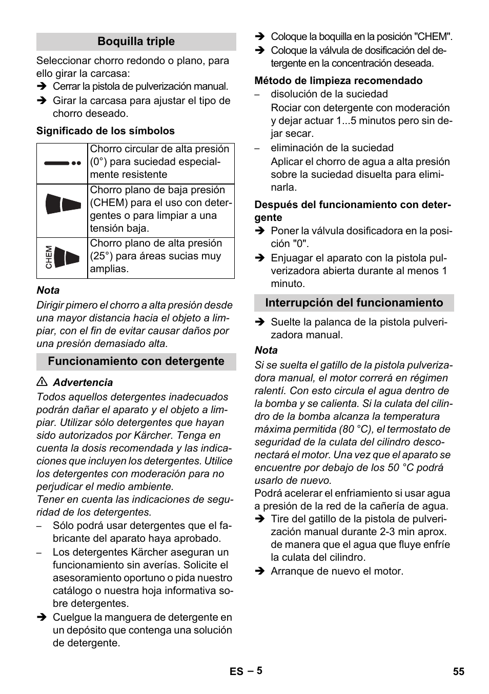 Karcher HD 801 B User Manual | Page 55 / 254