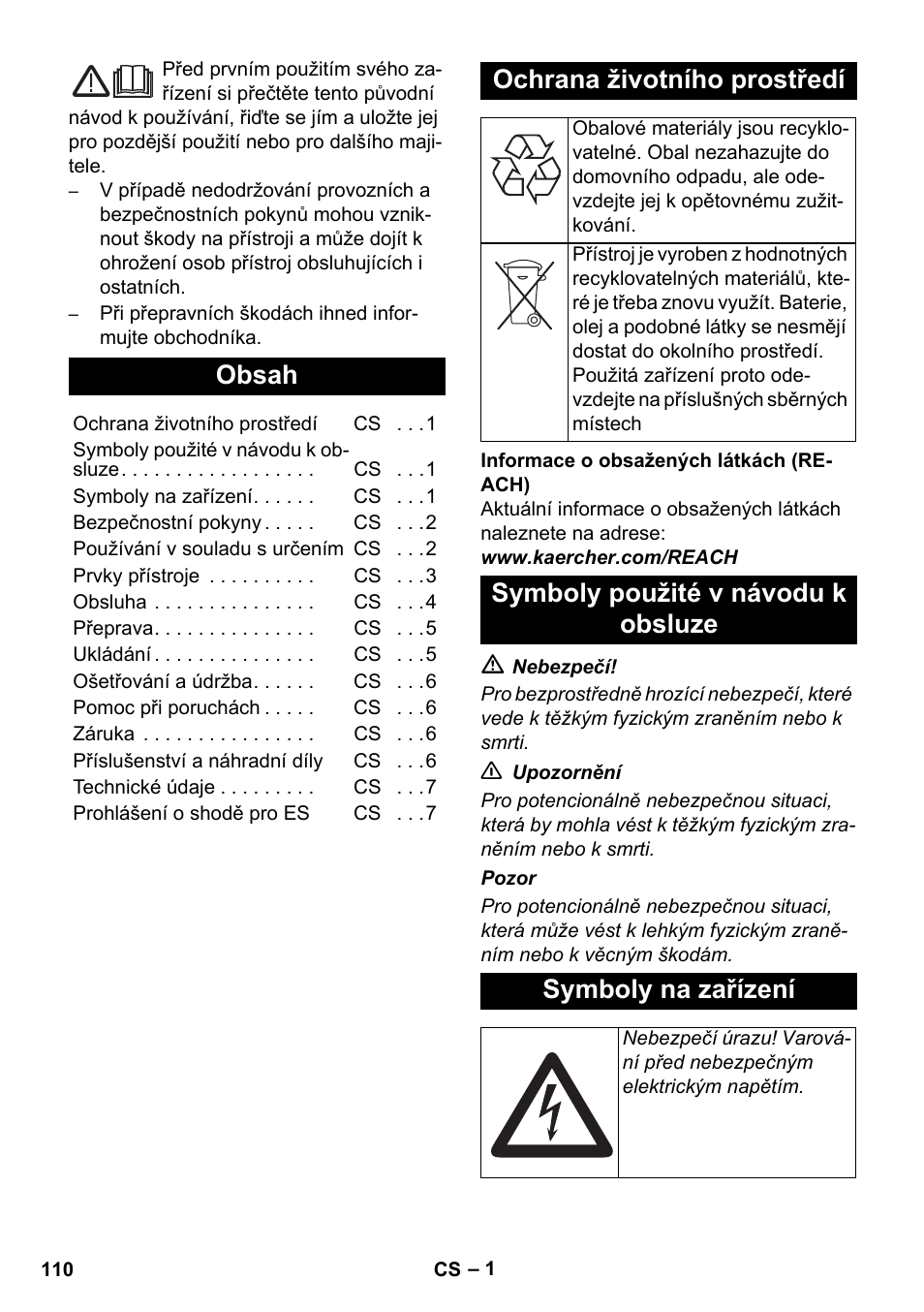 Karcher AB 20 User Manual | Page 110 / 204