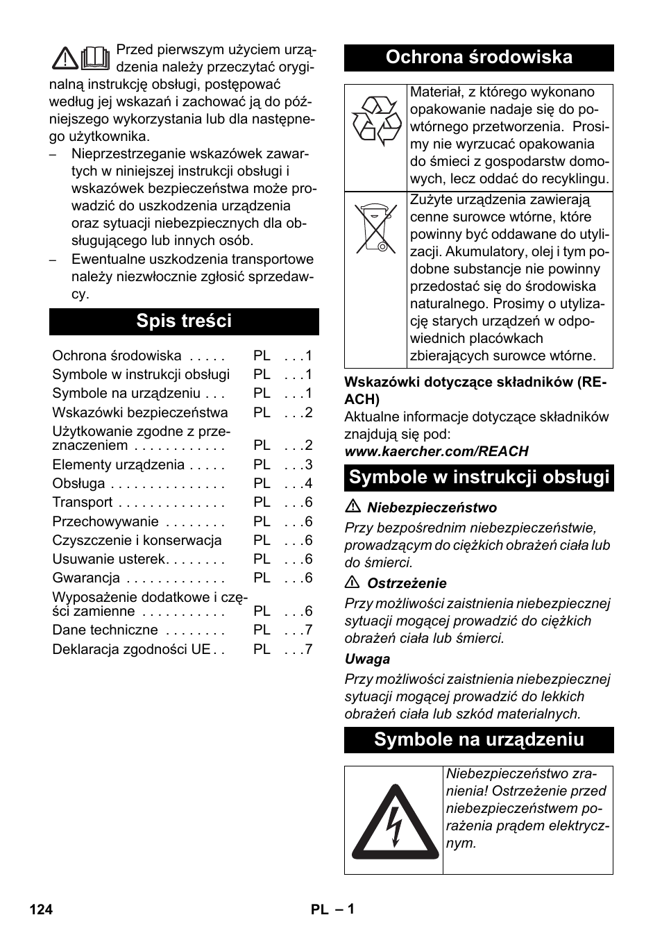 Karcher AB 20 User Manual | Page 124 / 204