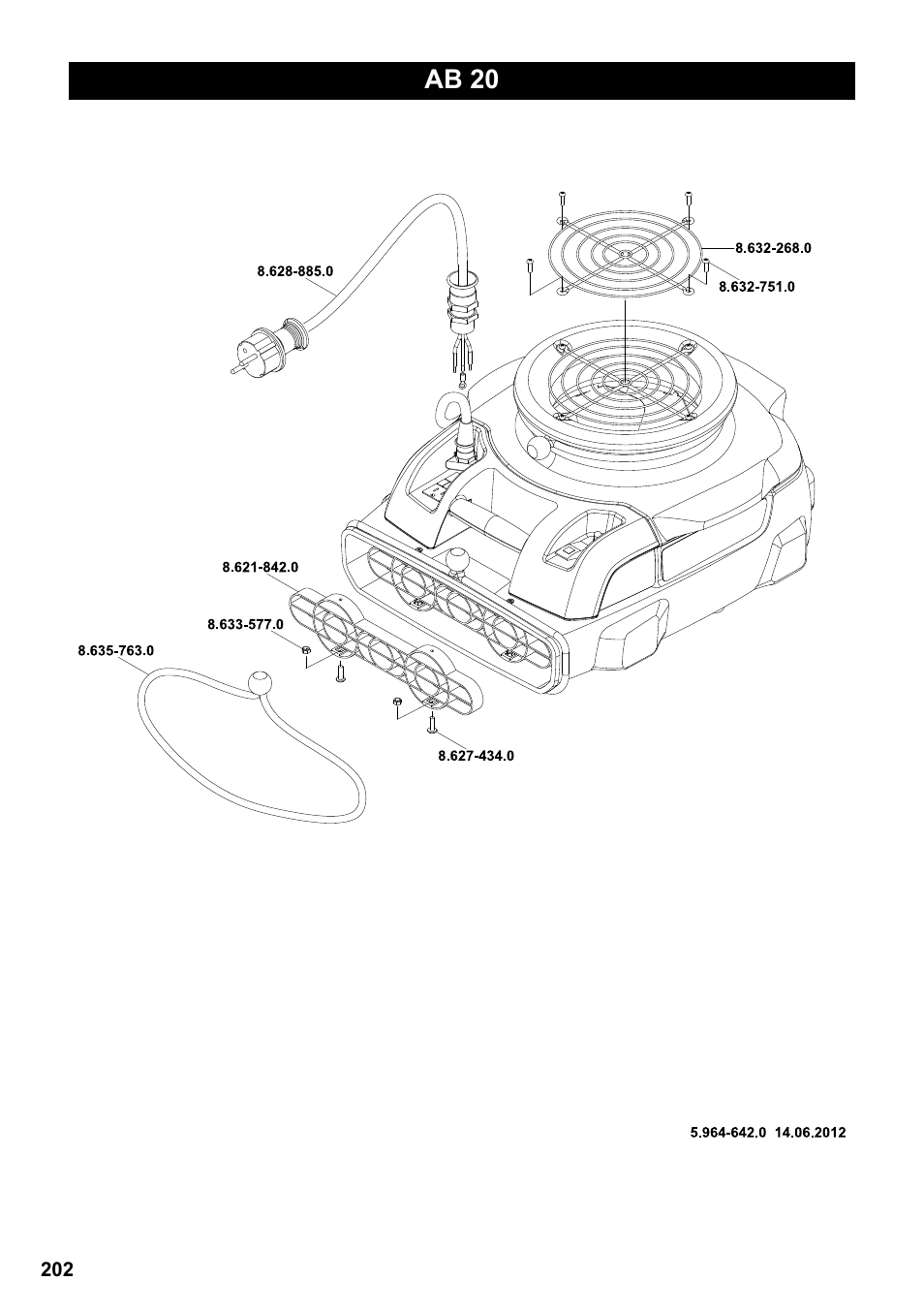 Ab 20 | Karcher AB 20 User Manual | Page 202 / 204
