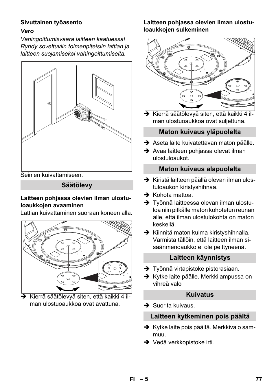 Karcher AB 20 User Manual | Page 77 / 204