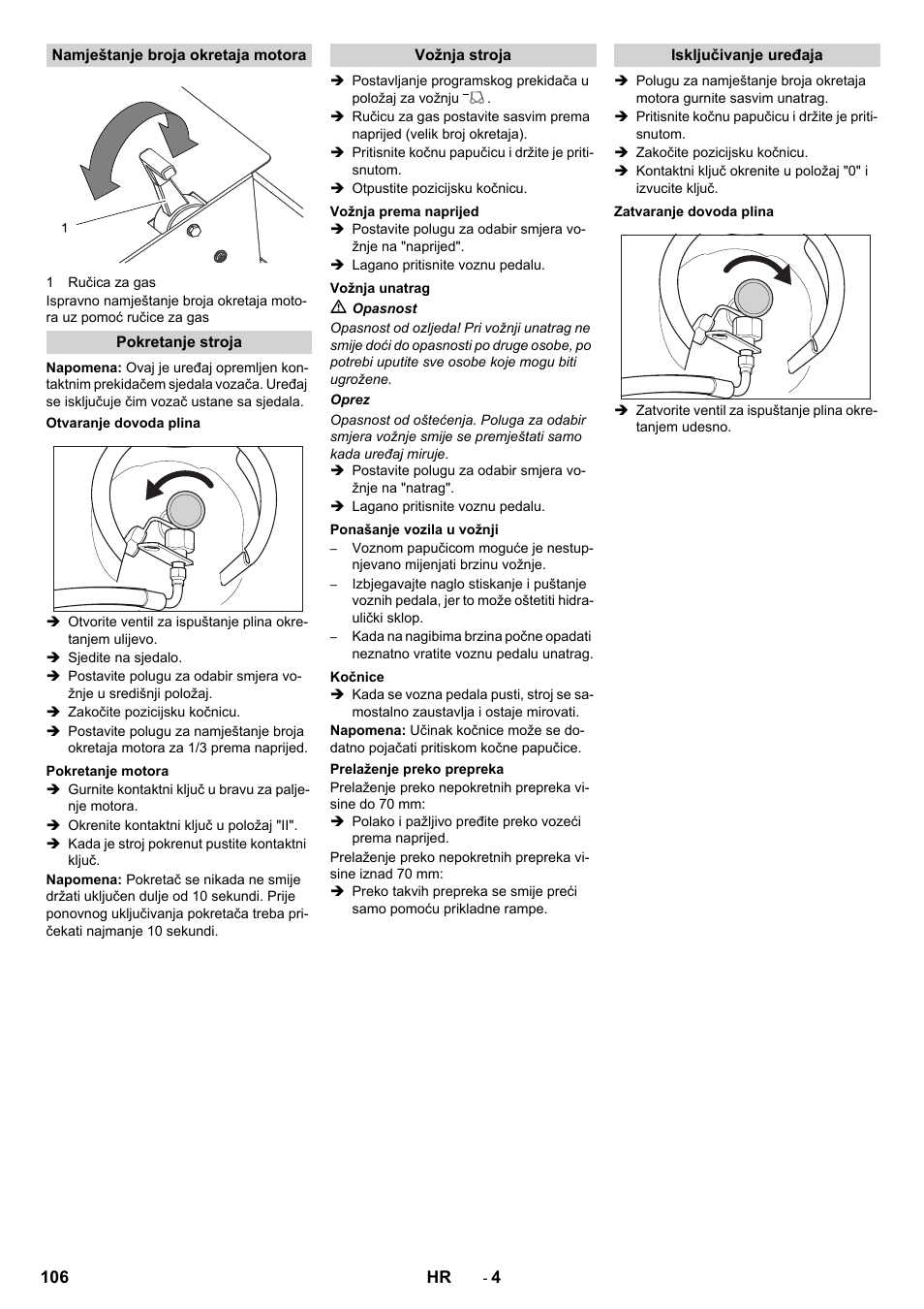 Karcher KM 150-500 LPG User Manual | Page 106 / 148