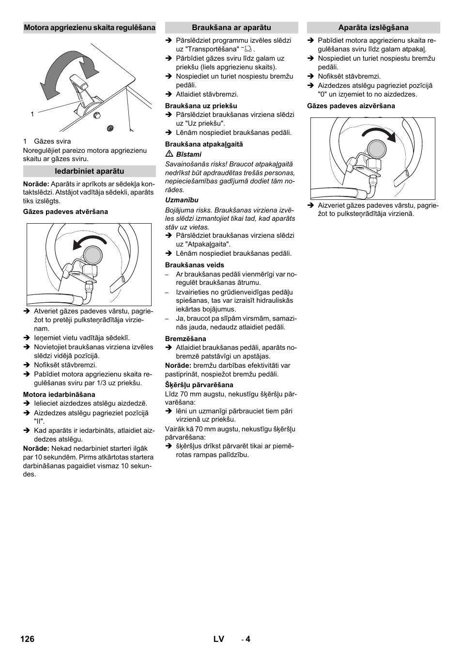 Karcher KM 150-500 LPG User Manual | Page 126 / 148