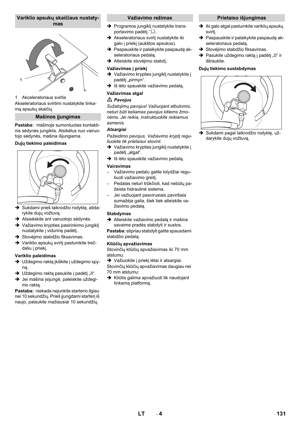 Karcher KM 150-500 LPG User Manual | Page 131 / 148