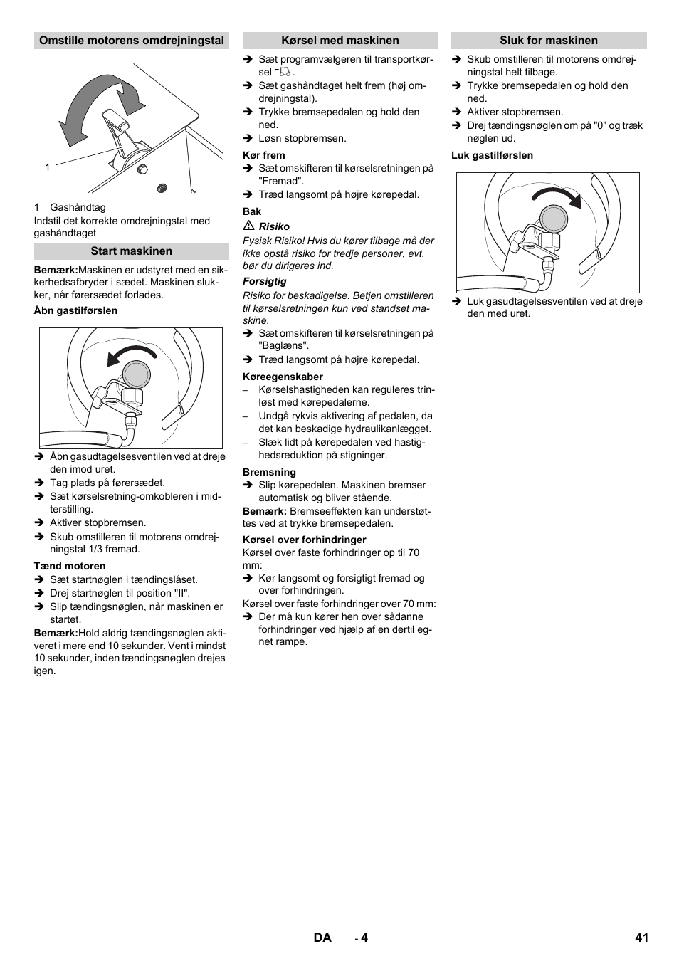 Karcher KM 150-500 LPG User Manual | Page 41 / 148