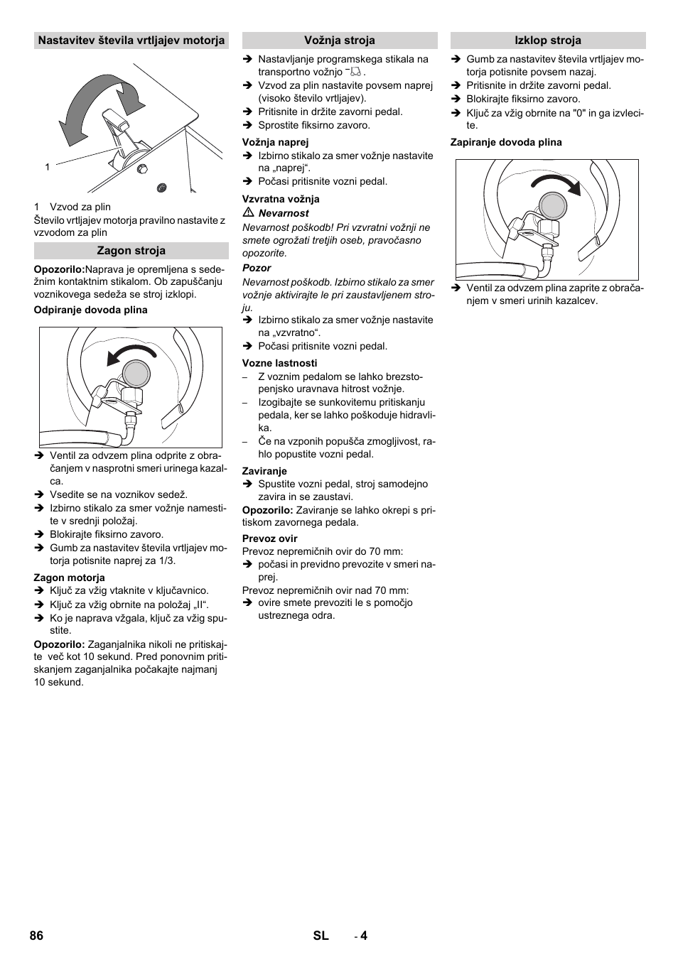 Karcher KM 150-500 LPG User Manual | Page 86 / 148