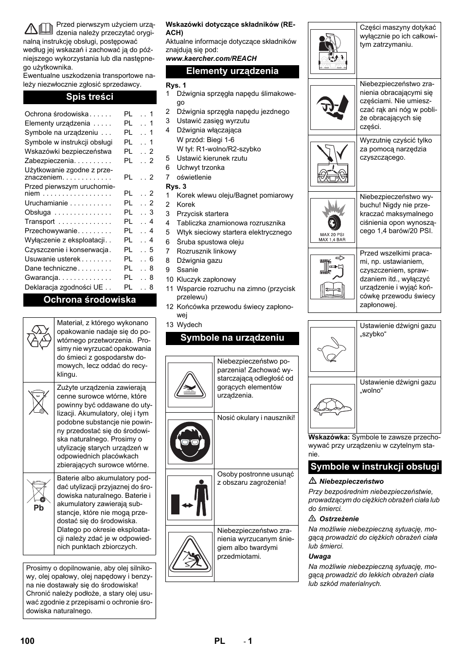 Karcher STH 10-76 W User Manual | Page 100 / 136