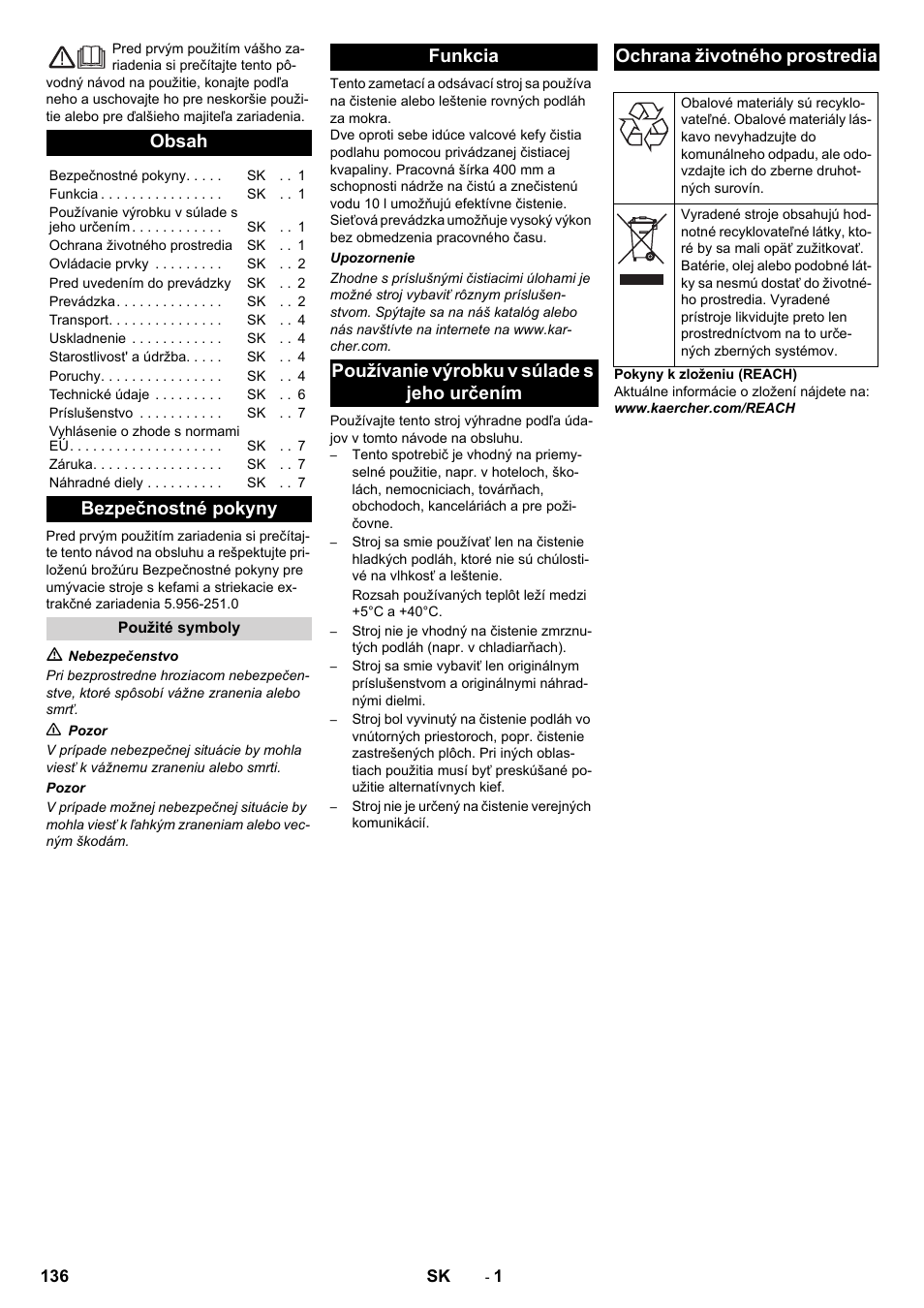 Karcher BR 40-10C ADV User Manual | Page 136 / 196