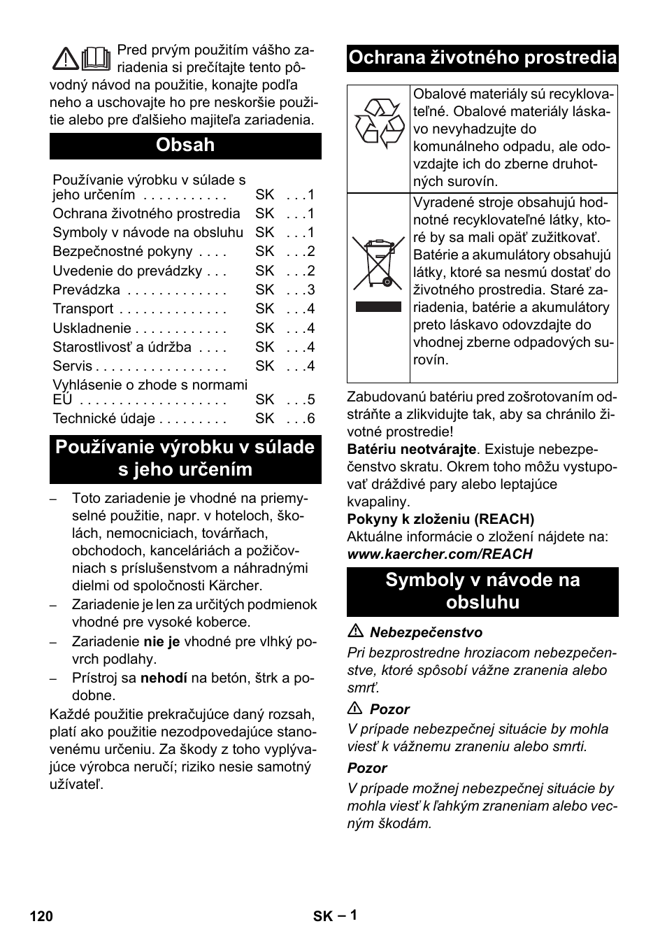 Karcher EB 30-1 Li-Ion User Manual | Page 120 / 180