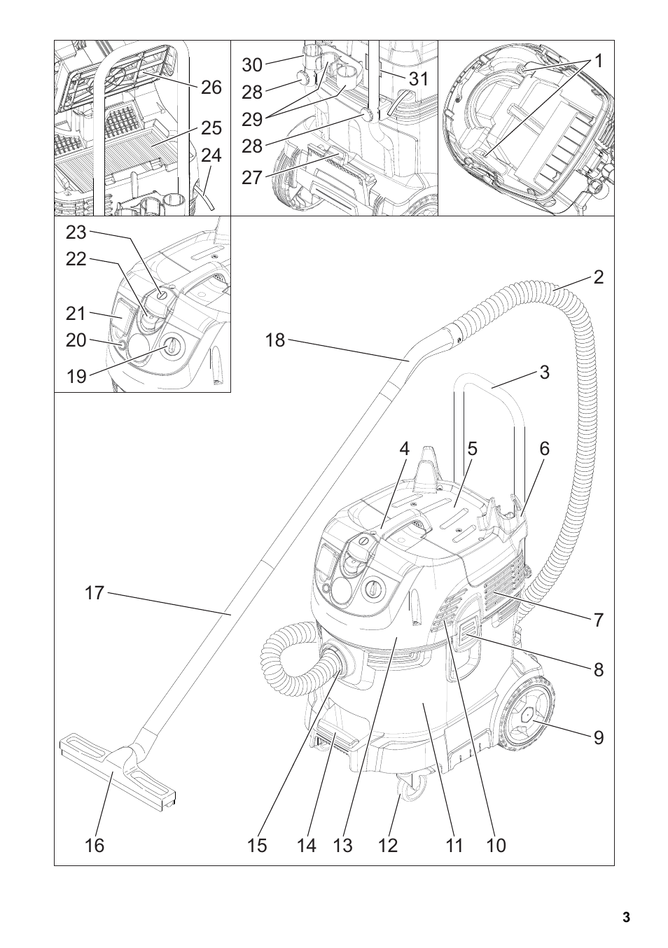 Karcher NT 40-1 Tact Te User Manual | Page 3 / 188