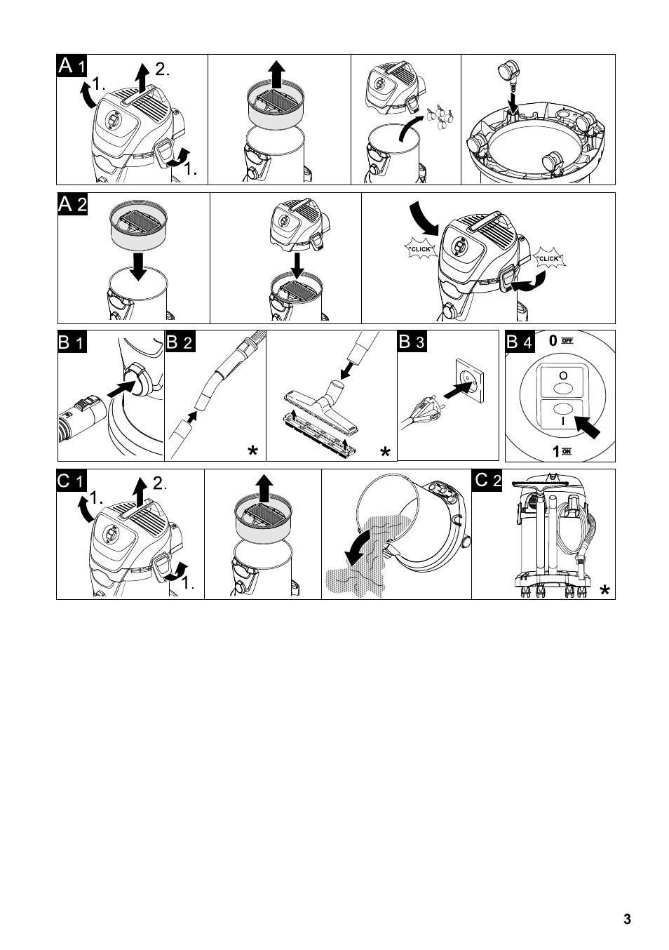 Karcher Aspiracenere AD 3-200 User Manual | Page 3 / 214