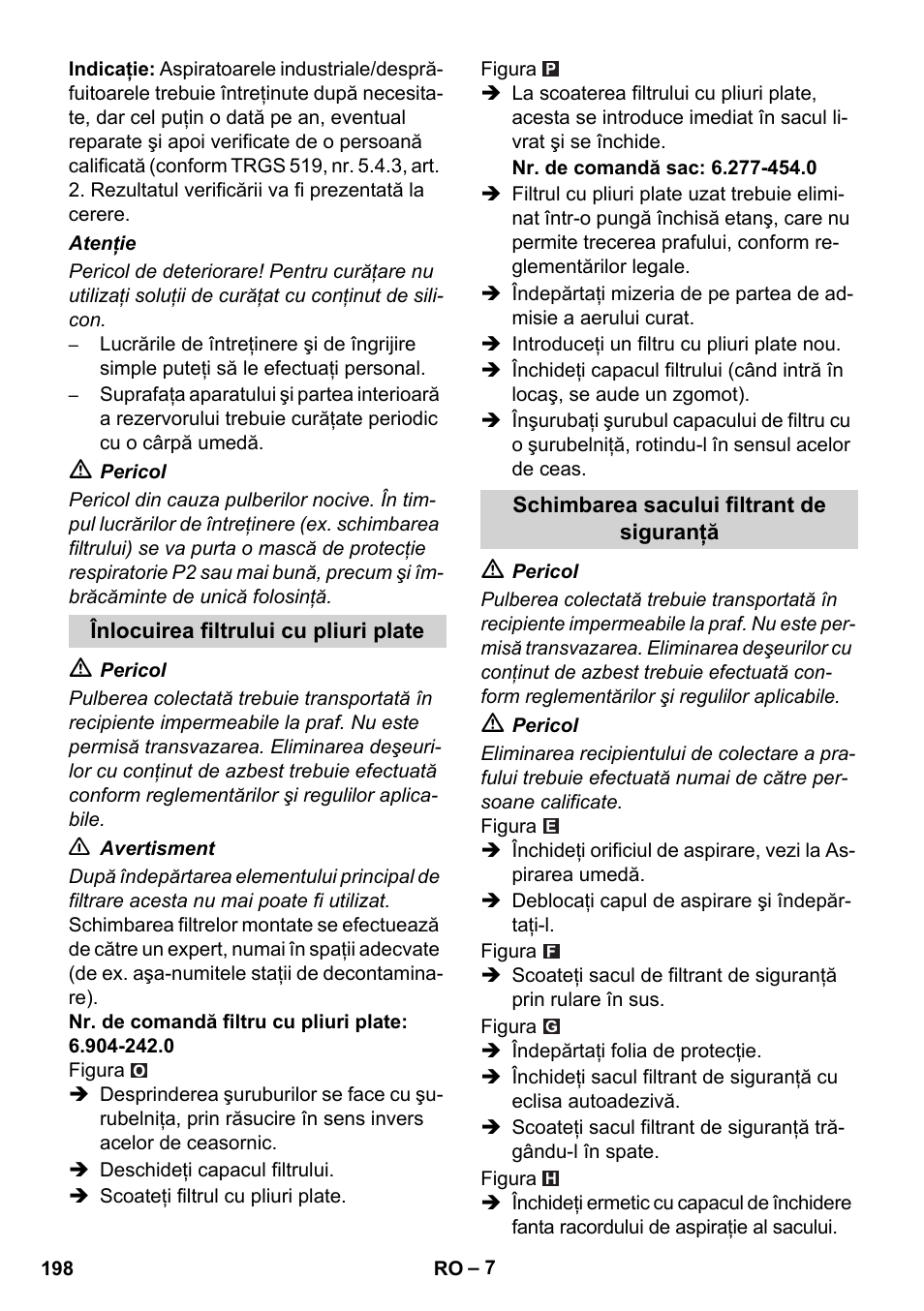 Karcher NT 45-1 Tact Te H User Manual | Page 198 / 292