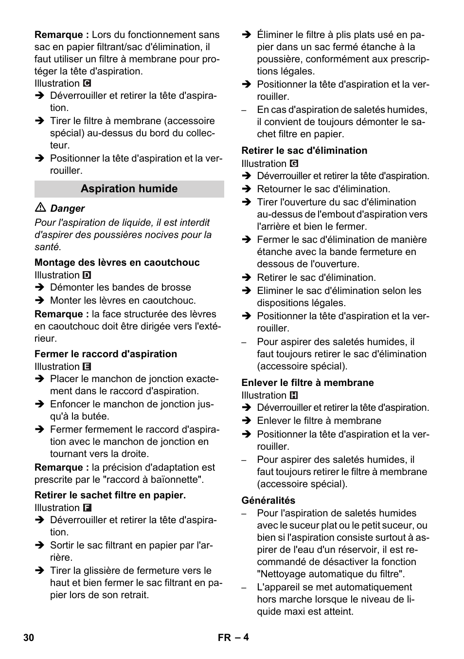 Karcher NT 45-1 Tact Te M User Manual | Page 30 / 284