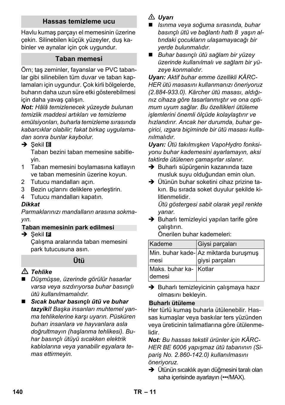 Karcher SC 5-800 C EU User Manual | Page 140 / 314