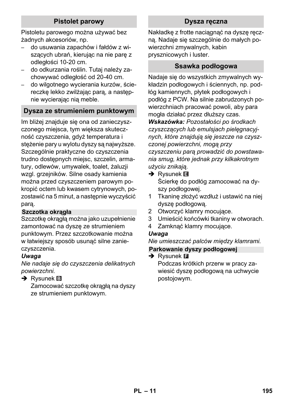 Karcher SC 5-800 C EU User Manual | Page 195 / 314