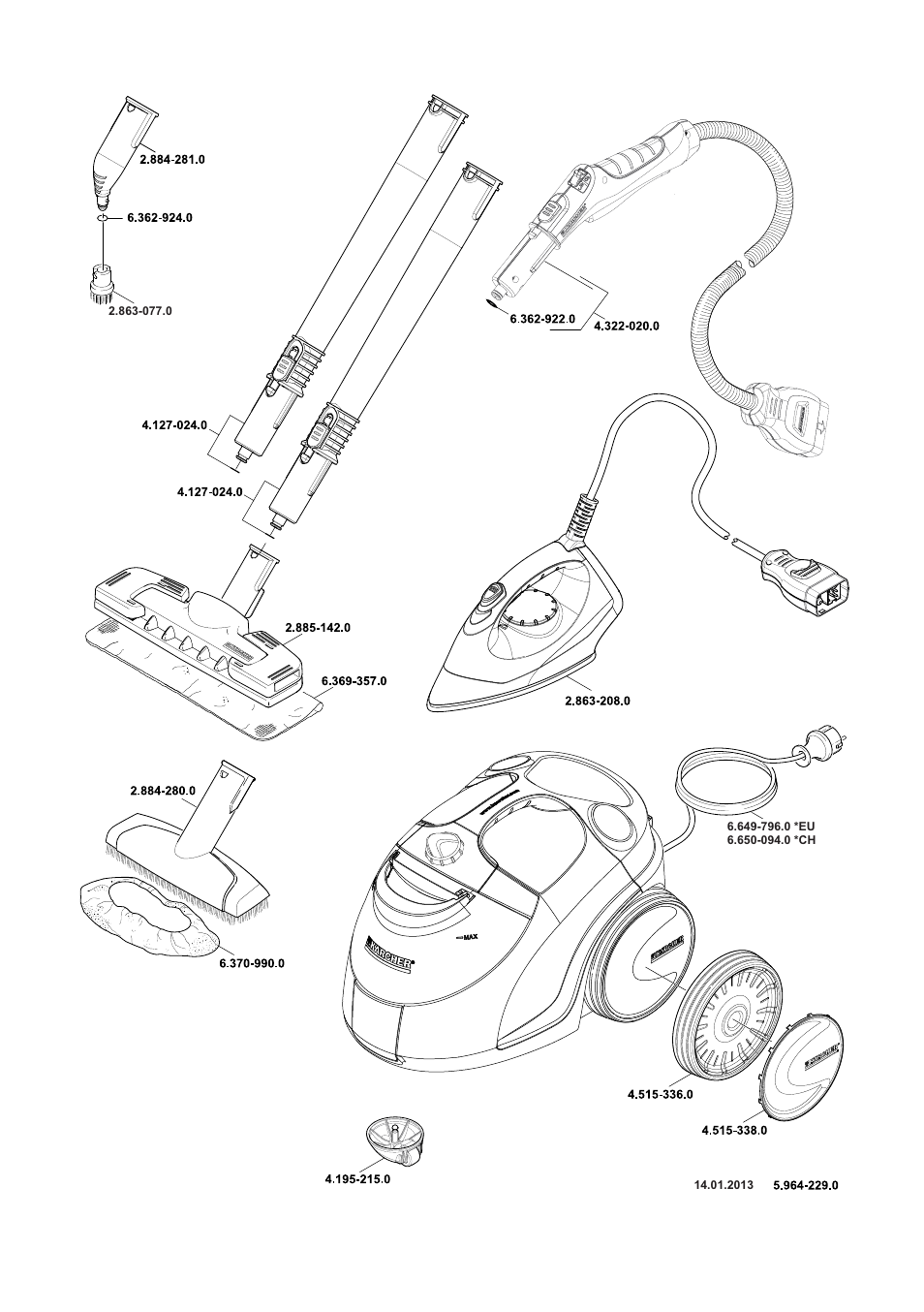 Karcher SC 5-800 C EU User Manual | Page 313 / 314