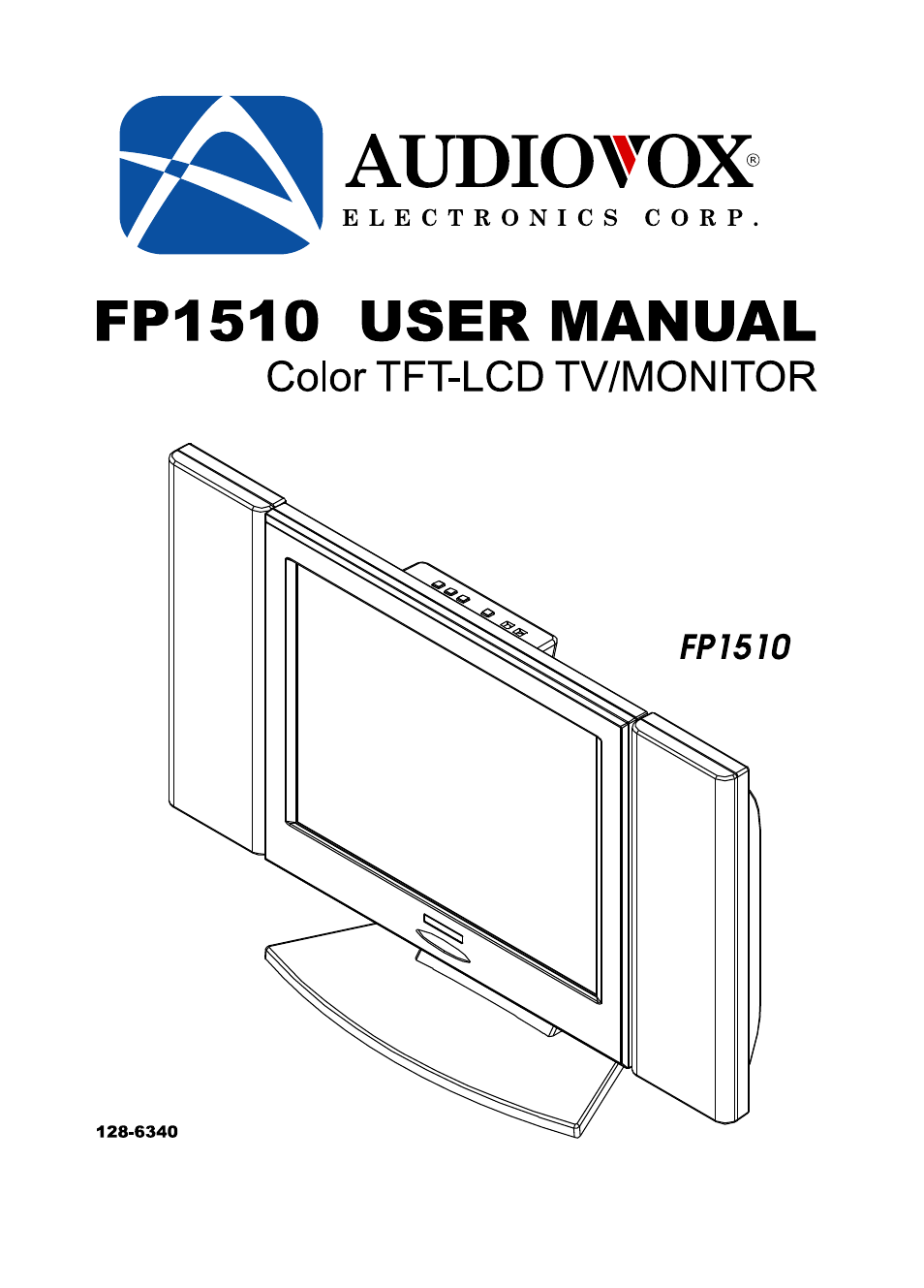 Audiovox FP1510 User Manual | 43 pages