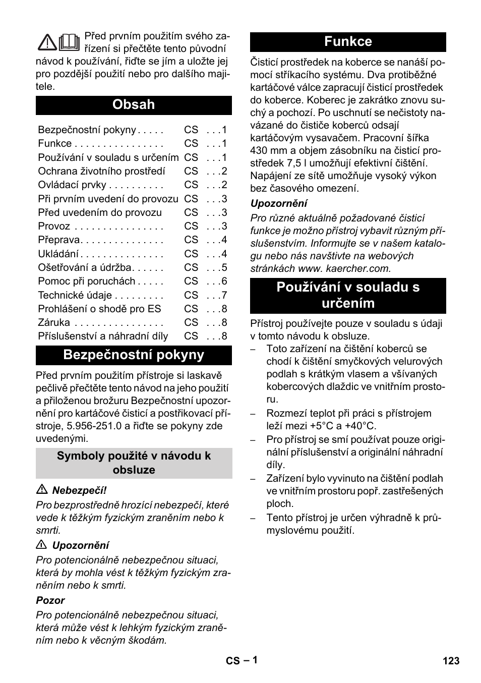 Karcher BRS 43-500 C User Manual | Page 123 / 220