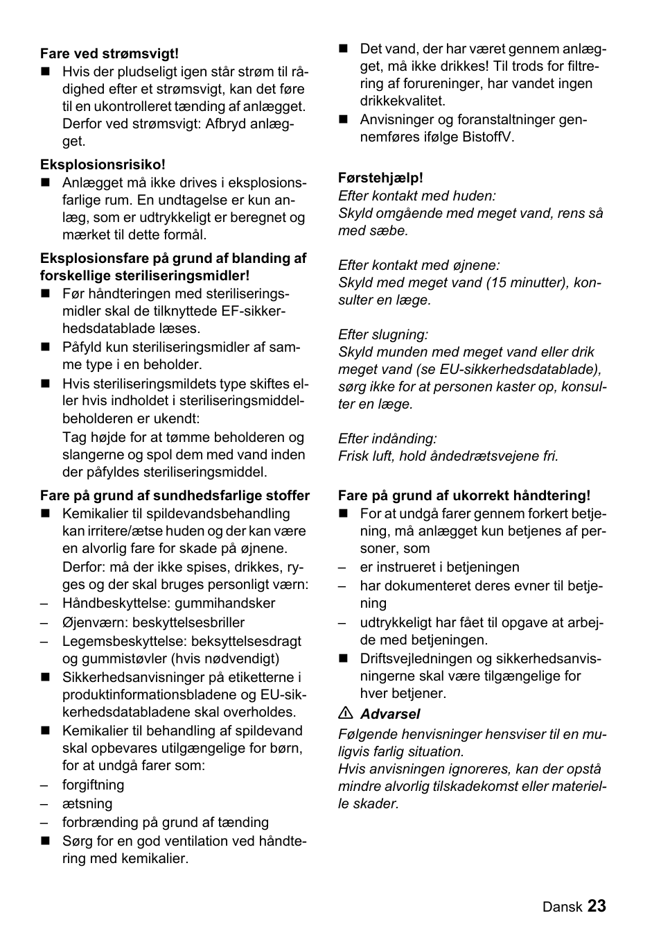 Karcher WRH 1200 User Manual | Page 23 / 40