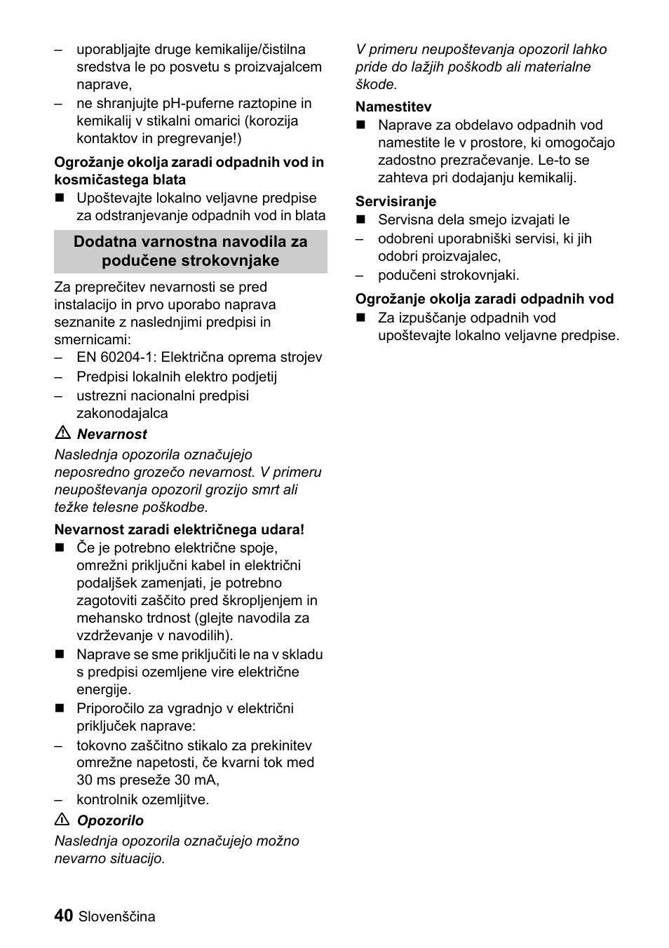 Karcher WRH 1200 User Manual | Page 40 / 40