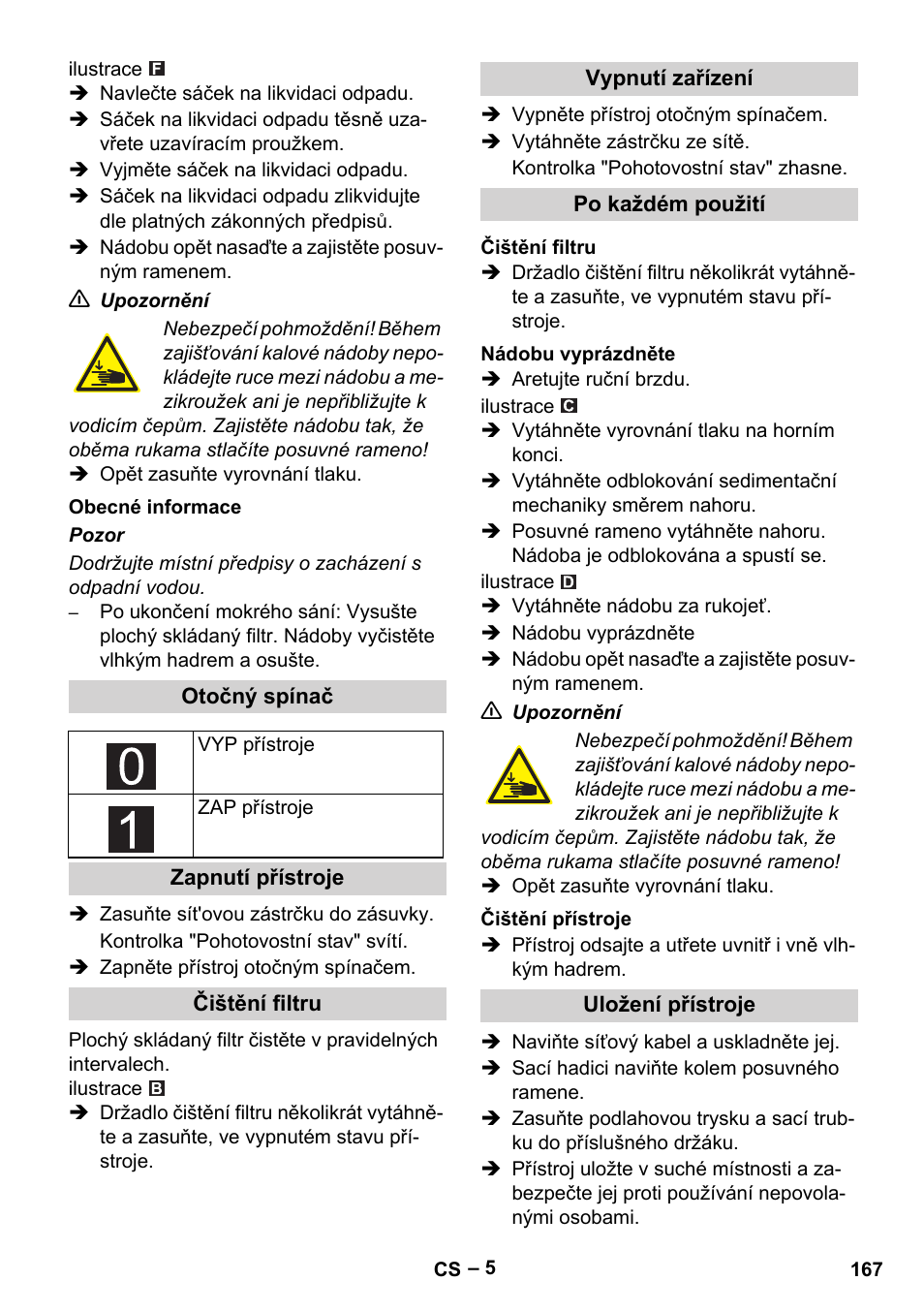 Karcher IVC 60-30 Tact H Z22 EU User Manual | Page 167 / 292