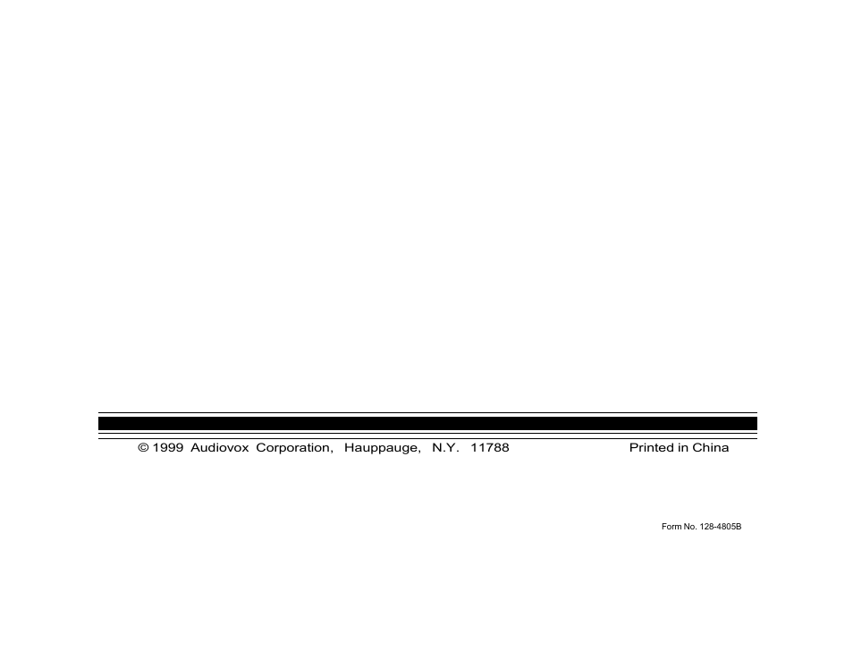 Audiovox P-72 User Manual | Page 16 / 16