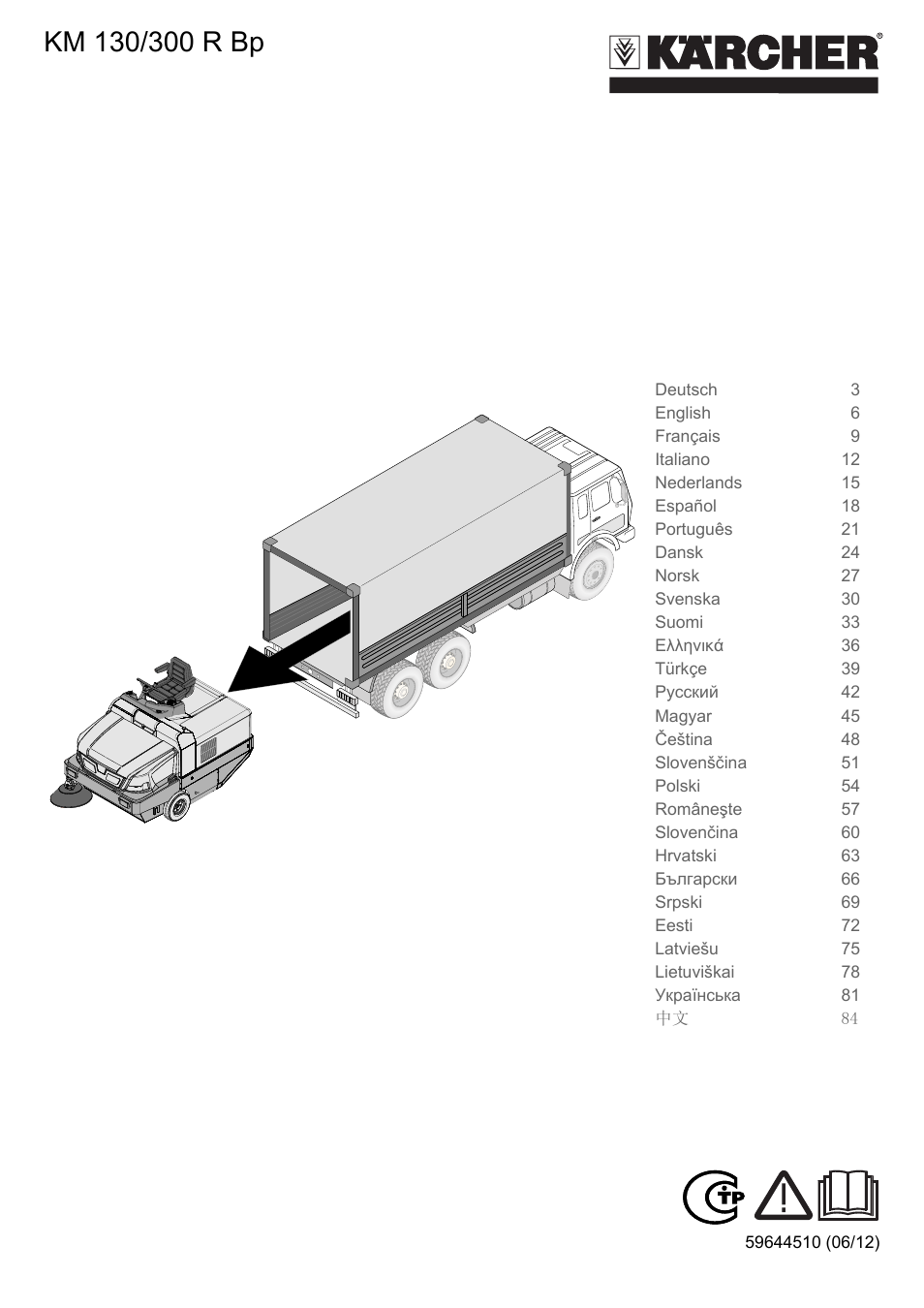 Karcher KM 130-300 BAT User Manual | 88 pages