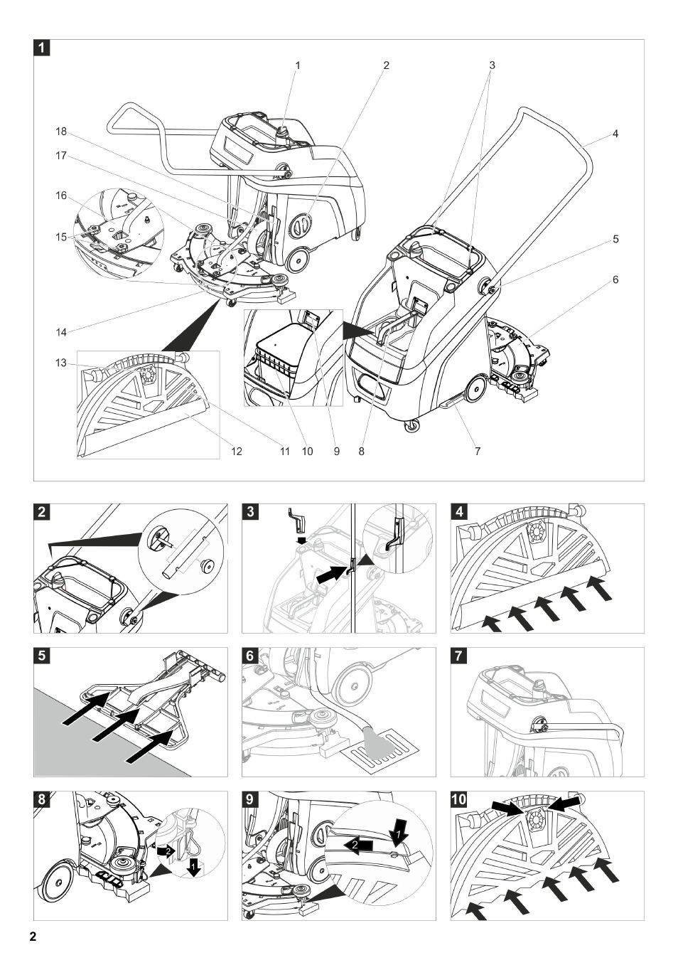 Karcher B 60-10 C HYGIENE User Manual | Page 2 / 28