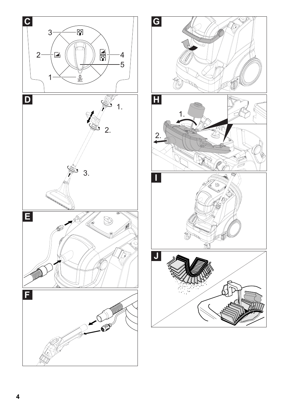 Karcher PUZZI 30-4 User Manual | Page 4 / 232