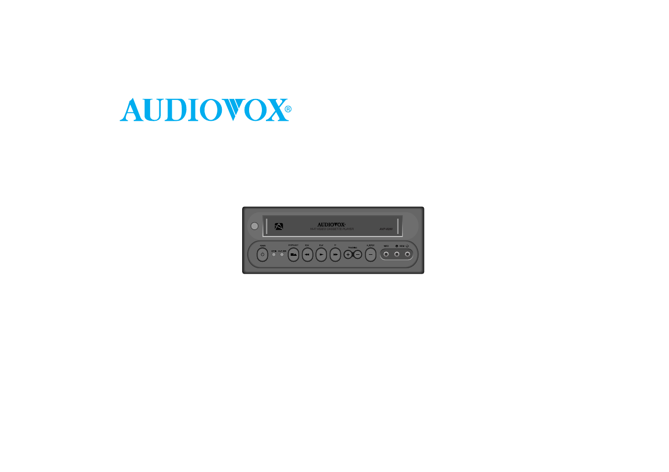 Audiovox AVP8280 User Manual | 30 pages