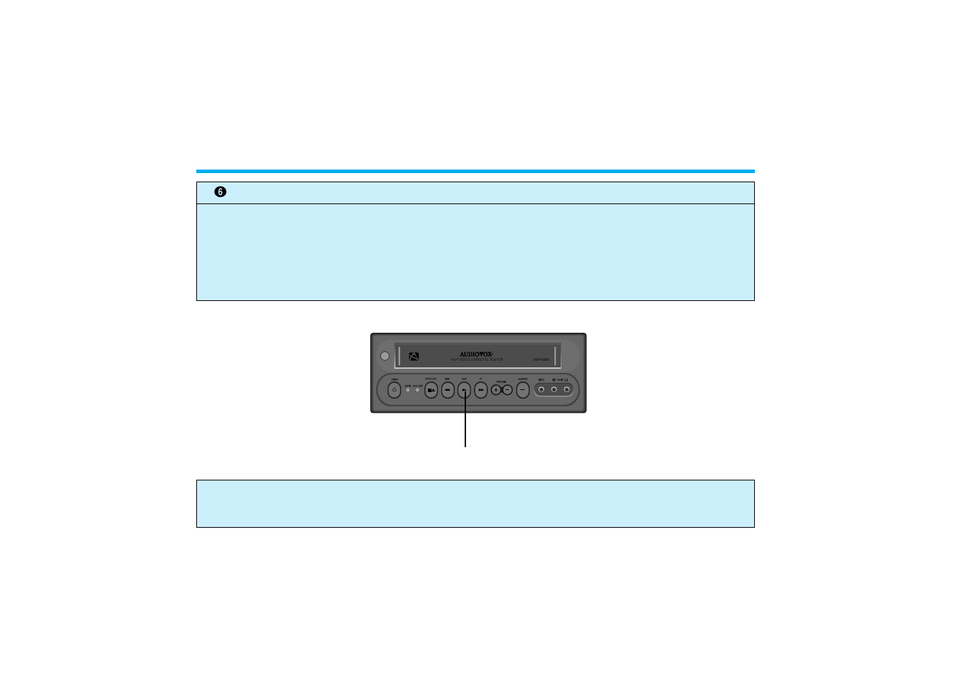 Special operation (continued) | Audiovox AVP8280 User Manual | Page 24 / 30