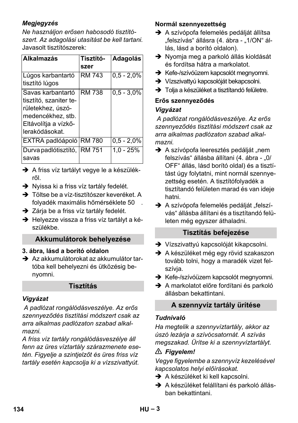 Karcher BR 30-4 C Bp Pack User Manual | Page 134 / 252