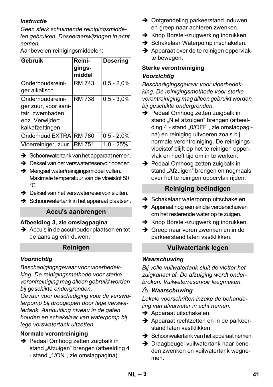 Karcher BR 30-4 C Bp Pack User Manual | Page 41 / 252