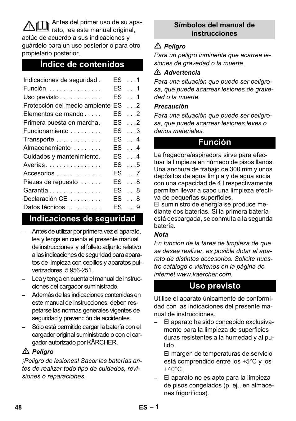 Karcher BR 30-4 C Bp Pack User Manual | Page 48 / 252