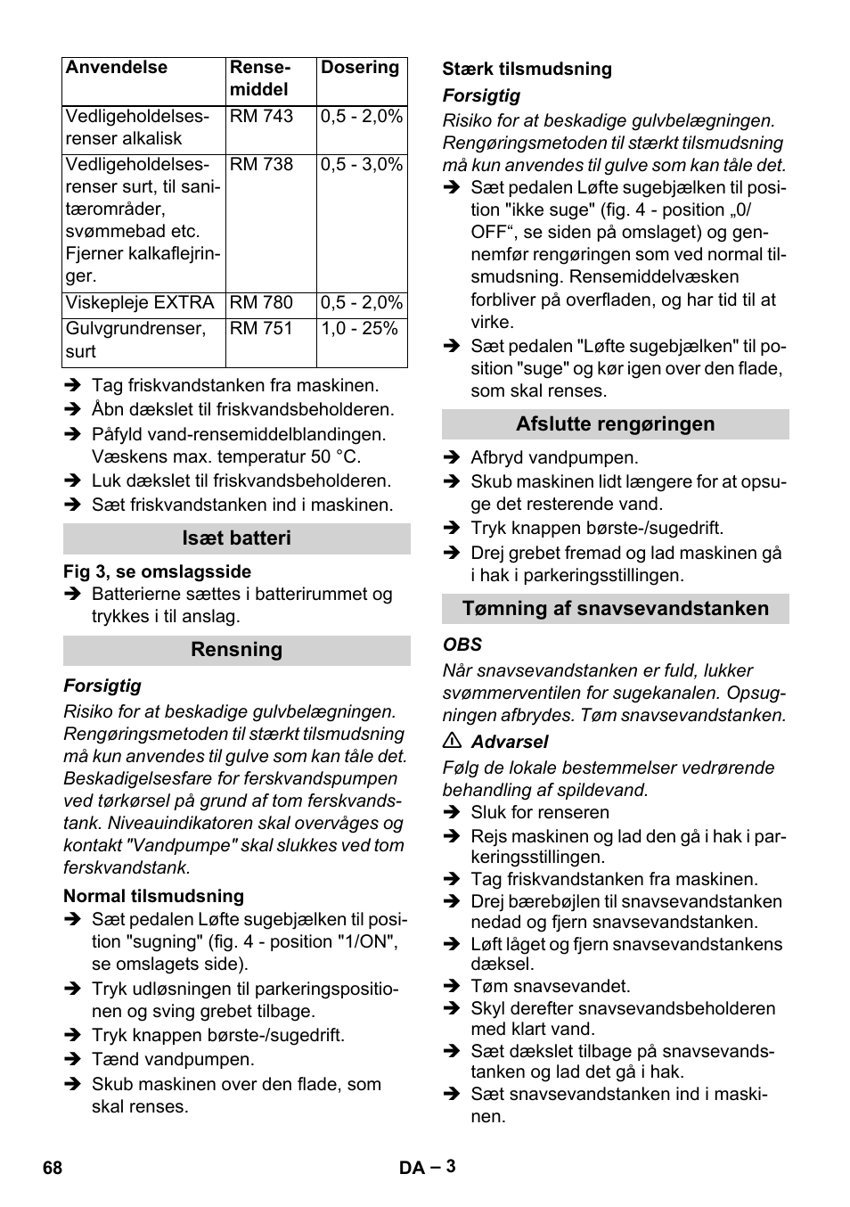 Karcher BR 30-4 C Bp Pack User Manual | Page 68 / 252