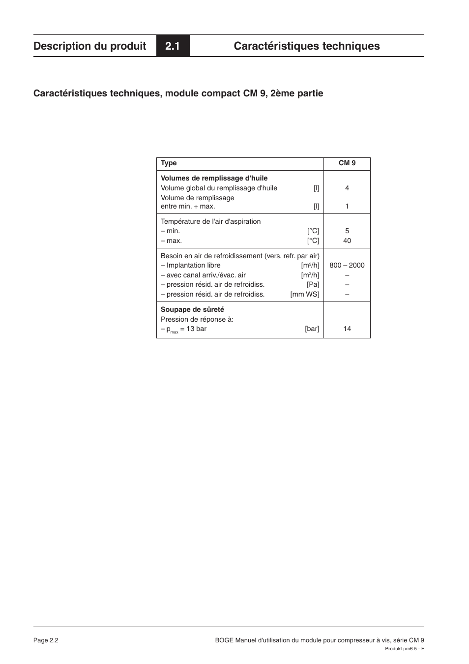 Description du produit, 1 caractéristiques techniques | Karcher HD 7-250 De Tr1 User Manual | Page 101 / 264