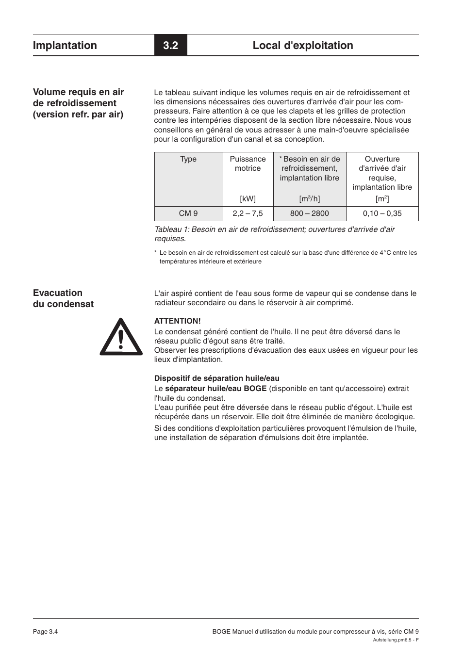 Implantation, 2 local d'exploitation | Karcher HD 7-250 De Tr1 User Manual | Page 113 / 264