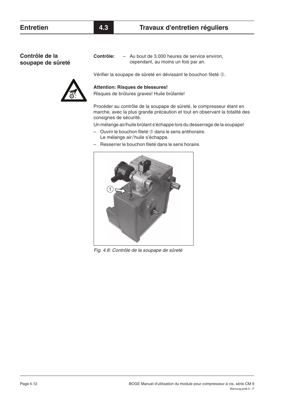 Entretien, 3 travaux d'entretien réguliers | Karcher HD 7-250 De Tr1 User Manual | Page 127 / 264