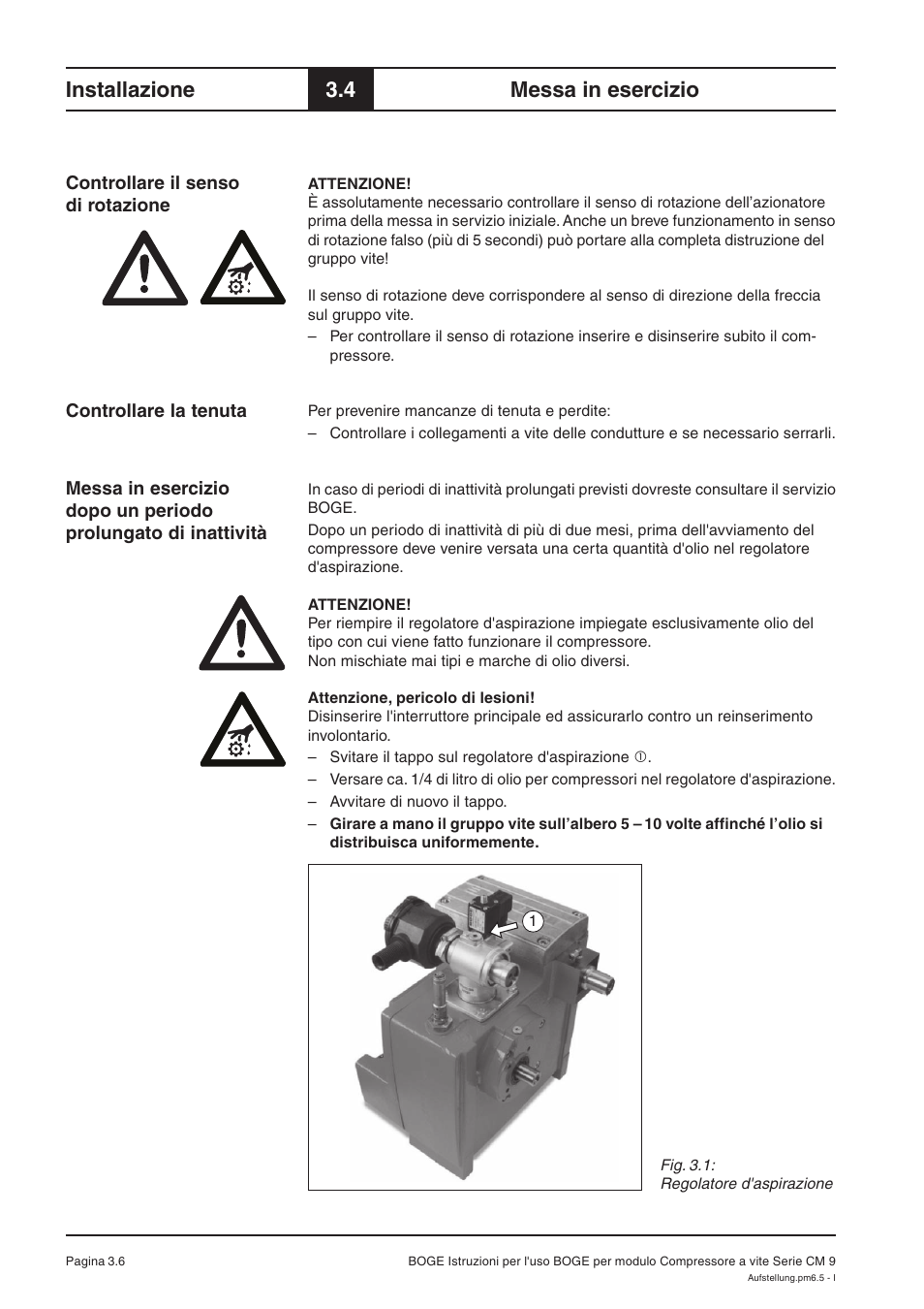 Installazione, 4 messa in esercizio | Karcher HD 7-250 De Tr1 User Manual | Page 158 / 264