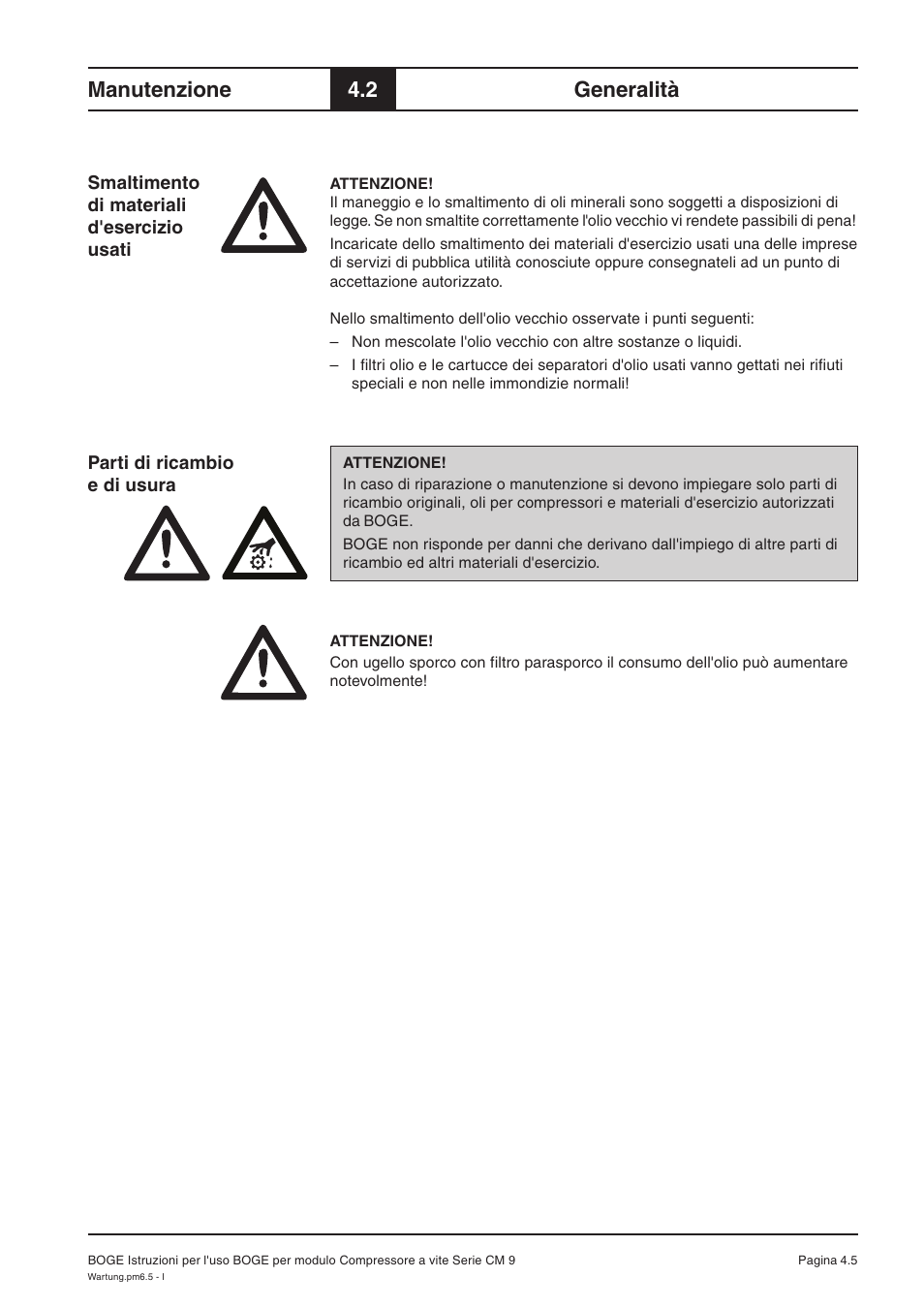 Manutenzione, 2 generalità | Karcher HD 7-250 De Tr1 User Manual | Page 163 / 264