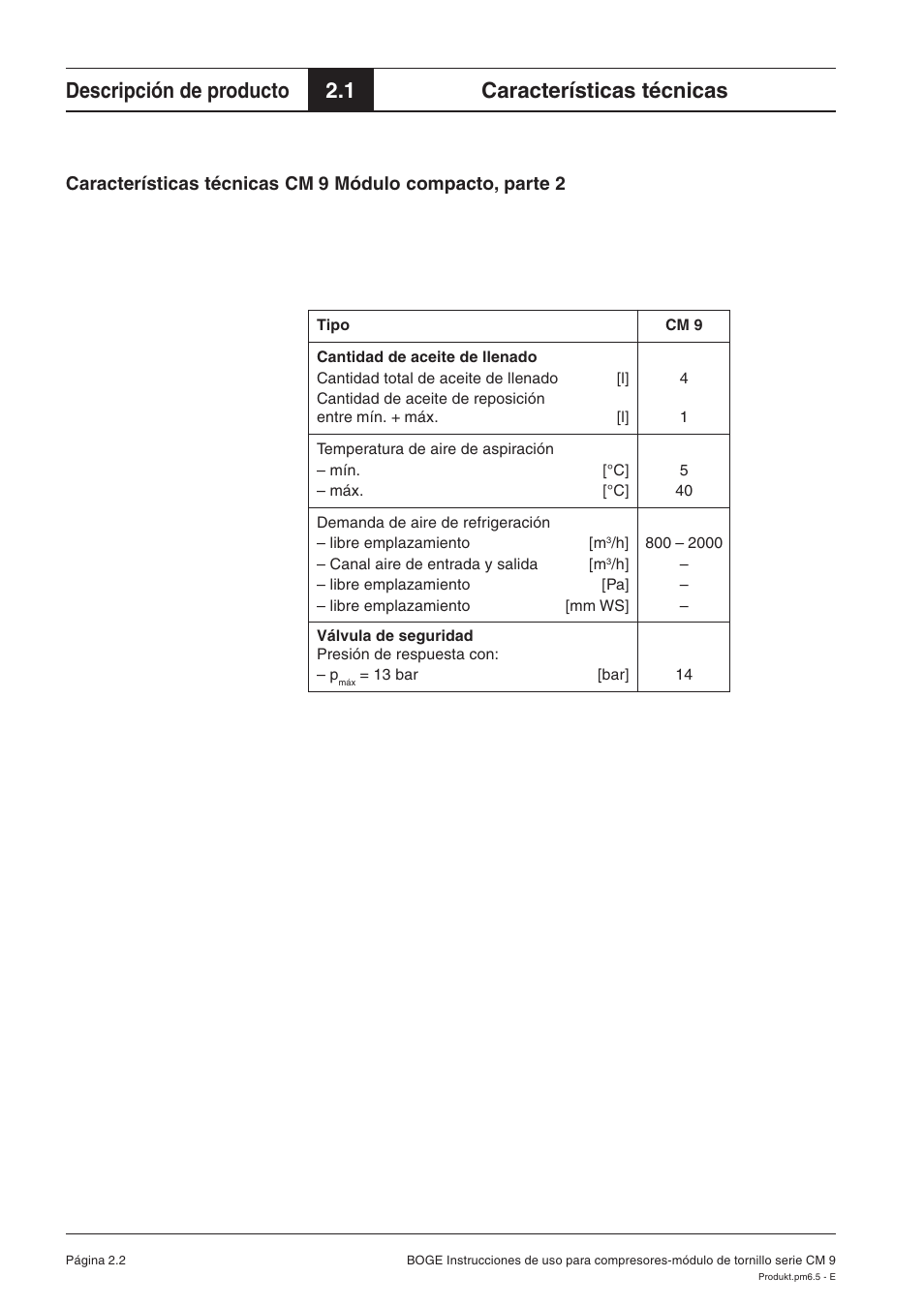 Descripción de producto, 1 características técnicas | Karcher HD 7-250 De Tr1 User Manual | Page 189 / 264