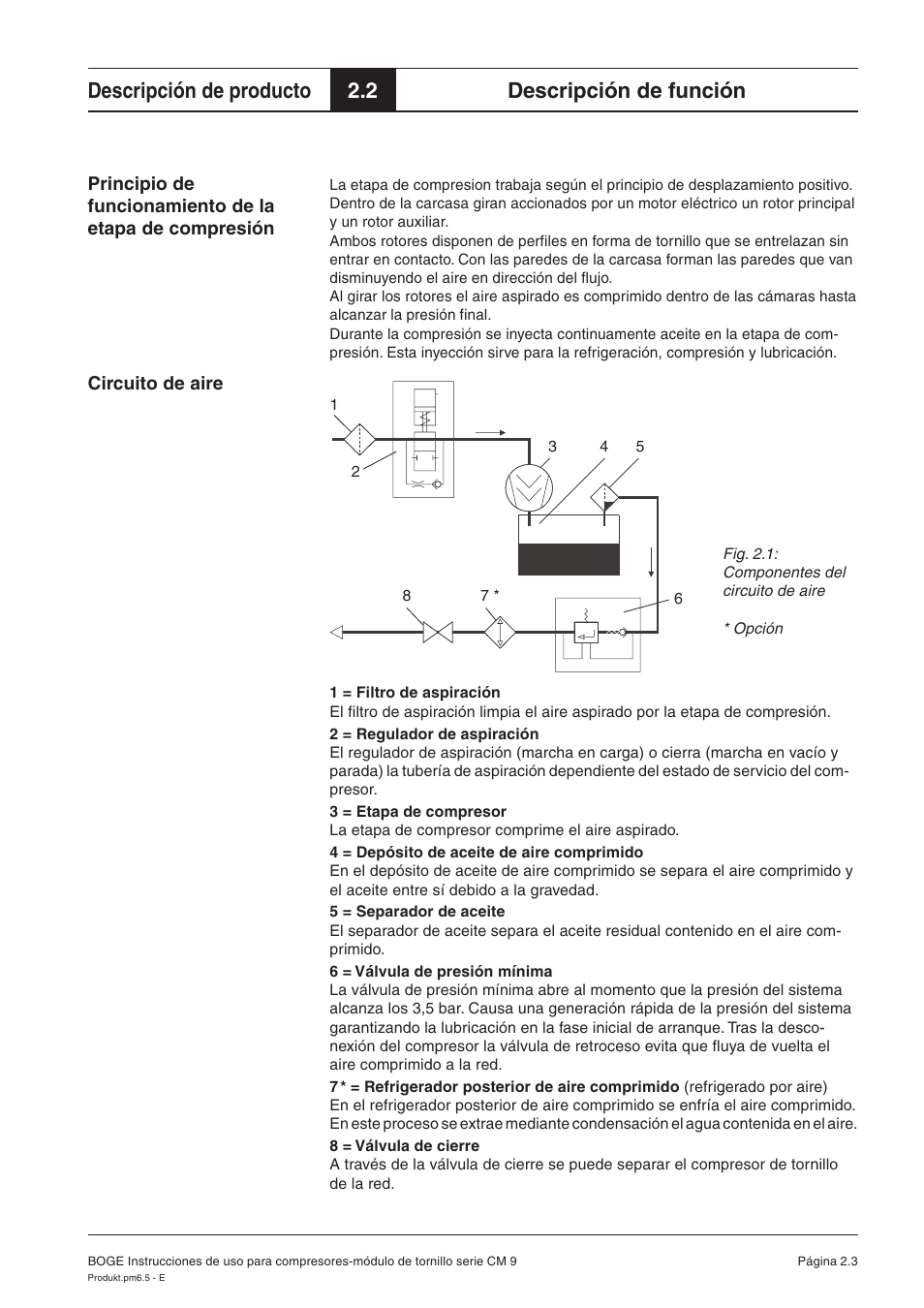 Descripción de producto, 2 descripción de función | Karcher HD 7-250 De Tr1 User Manual | Page 190 / 264