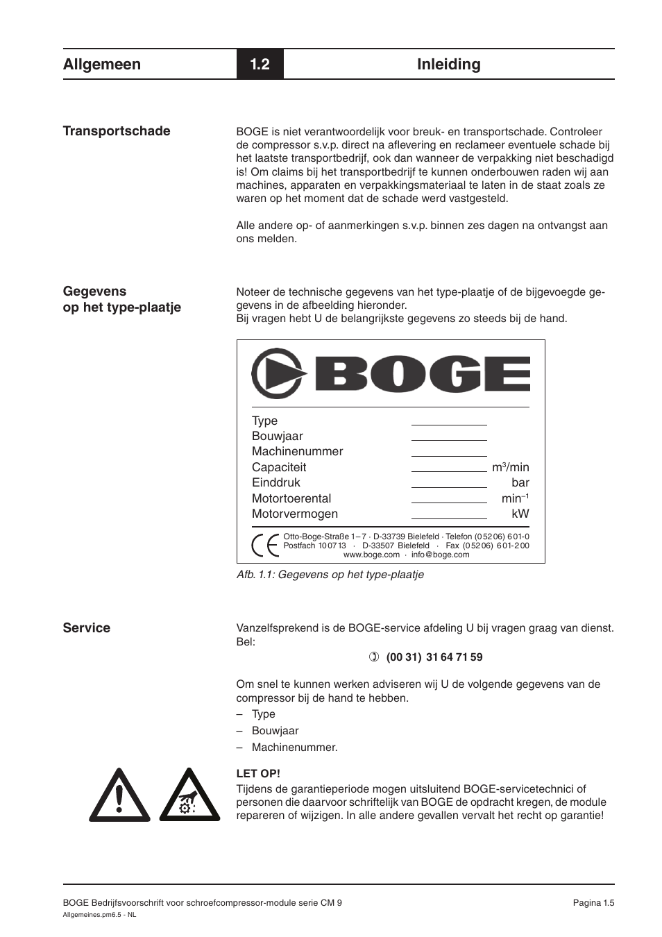 Allgemeen, 2 inleiding | Karcher HD 7-250 De Tr1 User Manual | Page 229 / 264