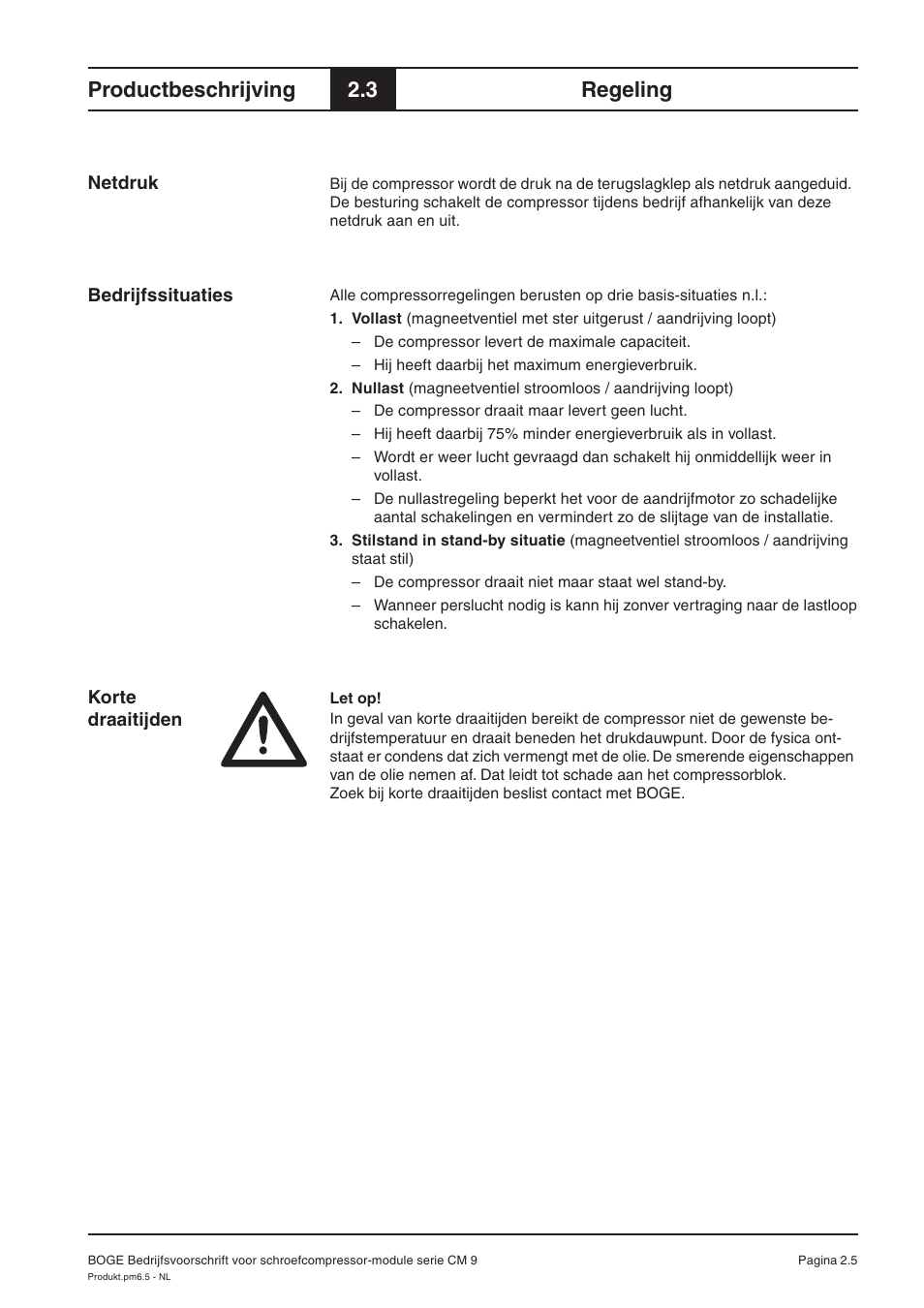 Productbeschrijving, 3 regeling | Karcher HD 7-250 De Tr1 User Manual | Page 235 / 264