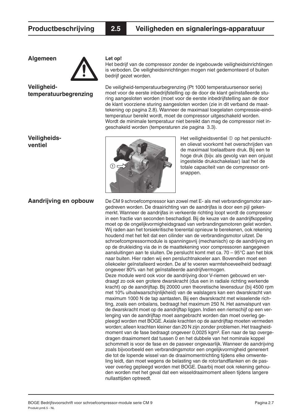 Productbeschrijving, 5 veiligheden en signalerings-apparatuur | Karcher HD 7-250 De Tr1 User Manual | Page 237 / 264