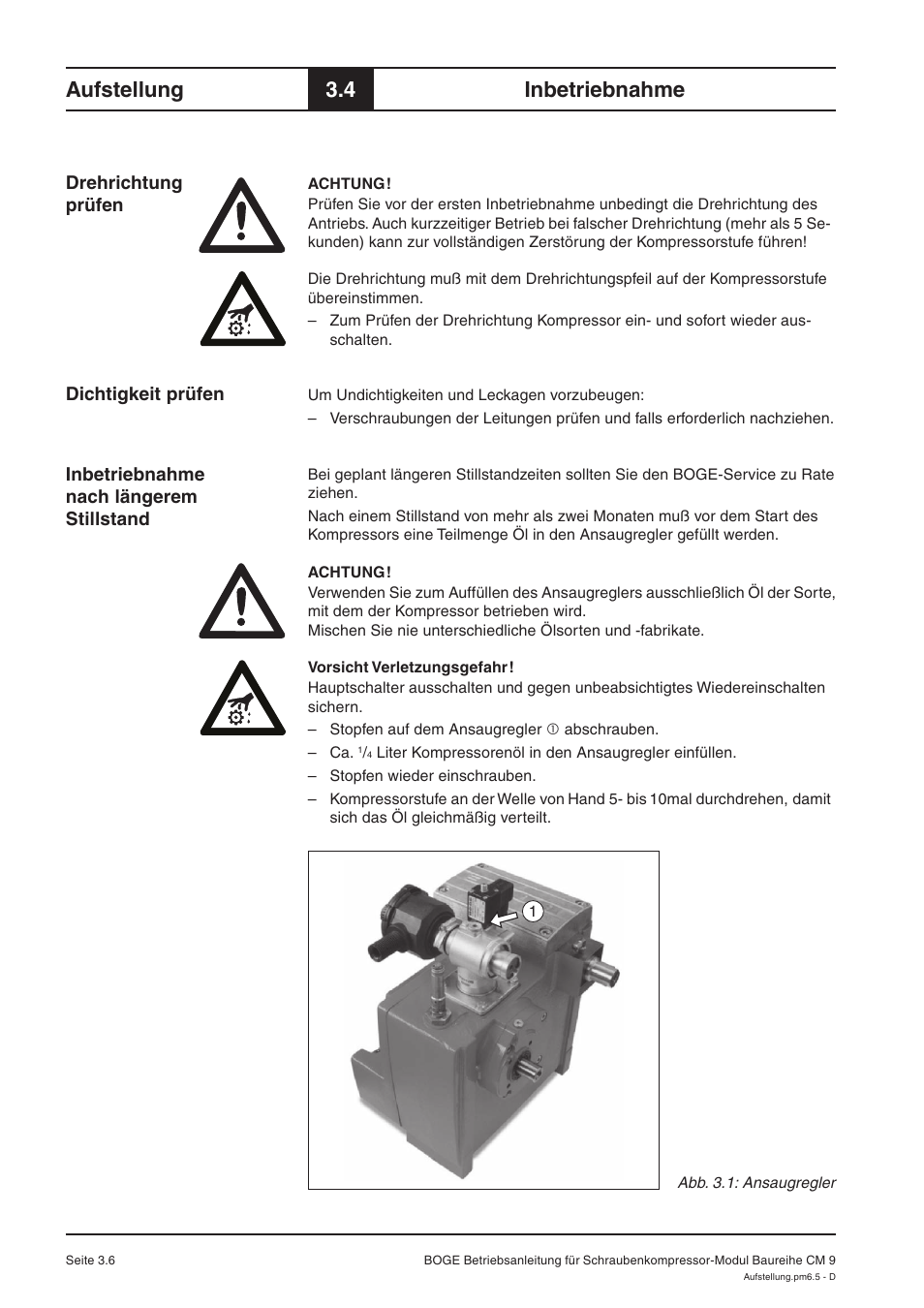 Aufstellung, 4 inbetriebnahme | Karcher HD 7-250 De Tr1 User Manual | Page 27 / 264