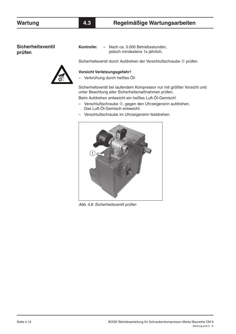 Wartung, 3 regelmäßige wartungsarbeiten | Karcher HD 7-250 De Tr1 User Manual | Page 39 / 264