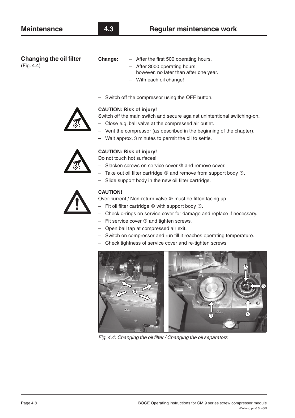 Maintenance, 3 regular maintenance work | Karcher HD 7-250 De Tr1 User Manual | Page 78 / 264