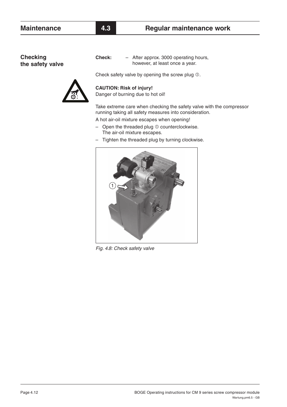 Maintenance, 3 regular maintenance work | Karcher HD 7-250 De Tr1 User Manual | Page 82 / 264