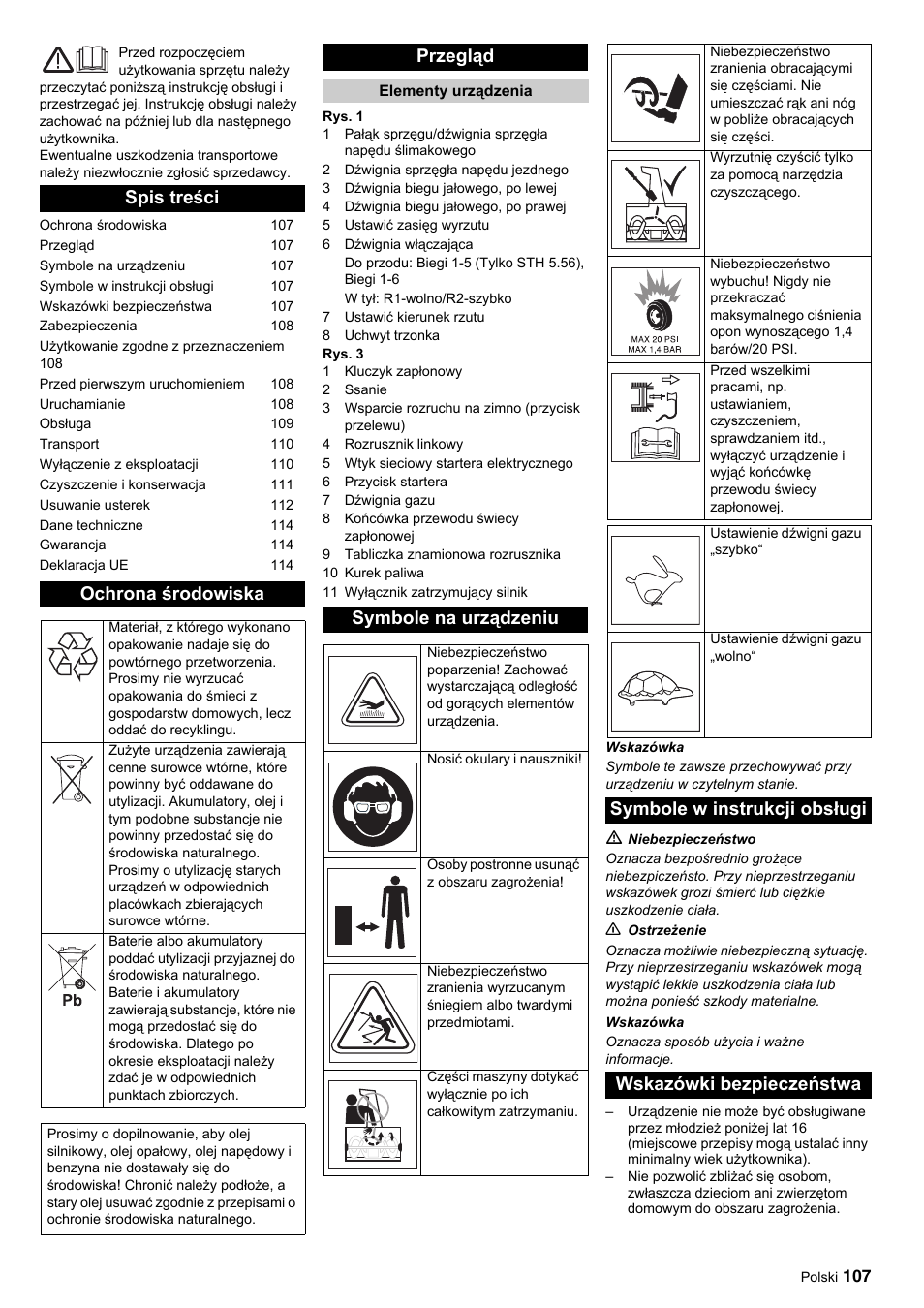 Karcher STH 10-76 W User Manual | Page 107 / 143